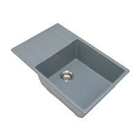 Кухонная мойка Grandex Aqua Topline 600212, серый