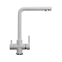 Смеситель для кухни Ulgran U-016-341, ультра-белый