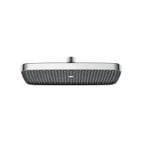 Верхний душ Rose RH15, хром/черный