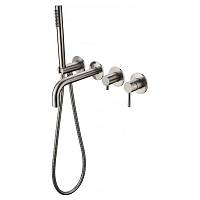 Смеситель для ванны встраиваемый Grocenberg GB5070NK, никель