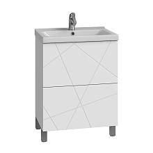 Тумба с раковиной напольная VIGO Geometry 015, 60 см