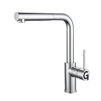 Смеситель для кухни с выдвижным изливом Rivelato Albano 1573503, хром