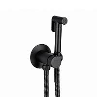 Гигиенический душ со смесителем FRAP F7505-6, черный