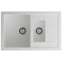 Кухонная мойка GranFest QUADRO 775KL, иней