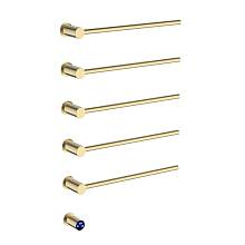 Полотенцесушитель электрический Terminus Аккорд П5 50х80, брашированное золото