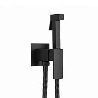 Гигиенический душ со смесителем FRAP F7506-6, черный