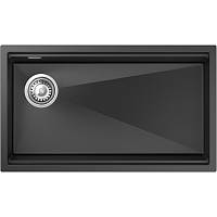 Кухонная мойка Rivelato LINO 754-L, антрацит