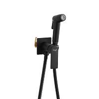 Гигиенический душ со смесителем FRAP F7571-6, черный