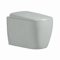 Унитаз подвесной KNOTLOR Капсула WC510PBEM, сланцевый матовый