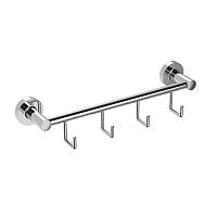 Планка с крючками FRUD R15115-4, хром