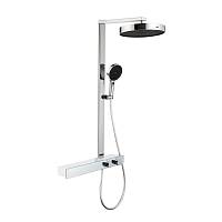 Душевая система Fmark FS45A-02, хром/черный