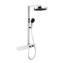 Душевая система Fmark FS45A-02, хром/черный