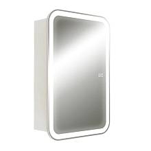 Зеркало-шкаф Silver Mirrors Фиджи - 2 Flip 50 (подогрев, сенсорный выключатель)