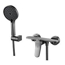 Смеситель для душа Shevanik S4716T, оружейная сталь