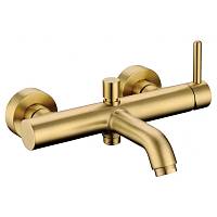 Смеситель для ванны Grocenberg GB8099MG, матовое золото