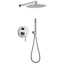 Душевая система встраиваемая (без излива) Grocenberg GB5099CR-3, хром