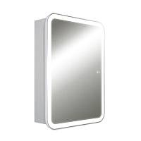 Зеркало-шкаф Silver Mirrors Фиджи - 2 Flip 60 (подогрев, сенсорный выключатель)