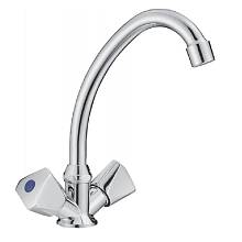 Смеситель для кухни Cron CN4011, хром