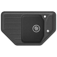 Кухонная мойка GranFest CORNER 800E, графит