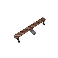 Душевой трап линейный Knotlor SDRW0500LRB, бронза