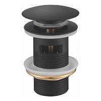 Донный клапан с переливом BELZ BX01-7, черный