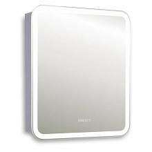 Зеркало-шкаф Silver Mirrors Фиджи 70 - 3.2 правый (часы, ТХ, подогрев, сенсорный выкл)