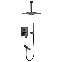 Душевая система встраиваемая Grocenberg GB5089BL-2, черный