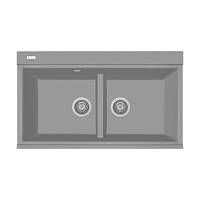 Кухонная мойка Rivelato Фондо 8638-2, серый