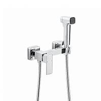 Гигиенический душ со смесителем FRAP F7591, хром