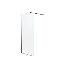 Душевая перегородка Knotlor WI090CG1BL 90х200, черный