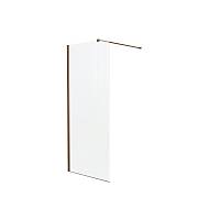 Душевая перегородка Knotlor WI090CG1RB 90х200, бронза