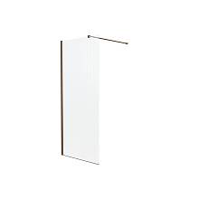 Душевая перегородка Knotlor WI090CG1RB 90х200, бронза