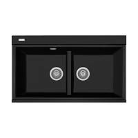Кухонная мойка Rivelato Фондо 8638-2, черный
