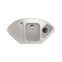 Кухонная мойка Ulgran U-501-341, ультра-белый