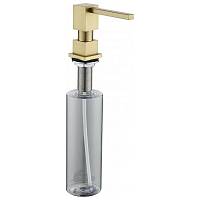 Дозатор встраиваемый Grocenberg AC0033MG, матовое золото