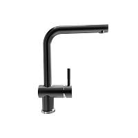 Смеситель для кухни Ulgran US-022-002, черная брашированная сталь