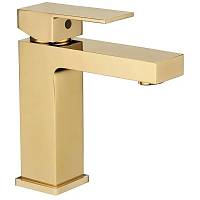 Смеситель для раковины Grocenberg GB2008GO, золото