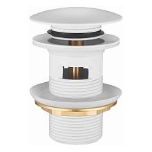 Донный клапан с переливом BELZ BX01-8, белый