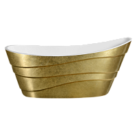 Акриловая ванна Lagard ALYA Treasure Gold