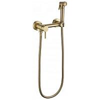 Смеситель наружный с гигиеническим душем Grocenberg GB103N-MG, матовое золото