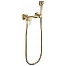 Смеситель наружный с гигиеническим душем Grocenberg GB103N-MG, матовое золото