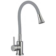 Смеситель для кухни с гибким изливом и режимом душ Fmark FS8299A-04, хром