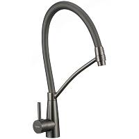 Смеситель для кухни с гибким изливом Fmark FS8255Q-06, графит