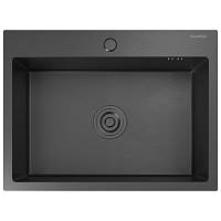 Кухонная мойка GranFest 6045, графит