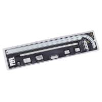 Универсальный карниз для ванной комнаты Savol SK-8050W, белый