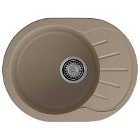 Кухонная мойка GranFest RONDO 580L, песок
