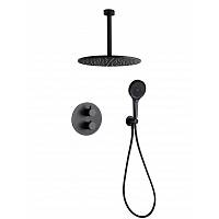 Душевая система встраиваемая FILARETE Роун FL1054BL, черный