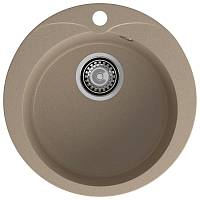 Кухонная мойка GranFest RONDO 480, песок