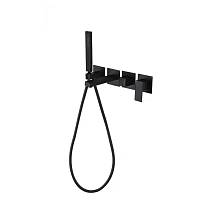 Смеситель для ванны встраиваемый Grocenberg GB5060BL, черный