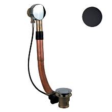 Слив-перелив для ванны полуавтомат Webert AC0035560, черный